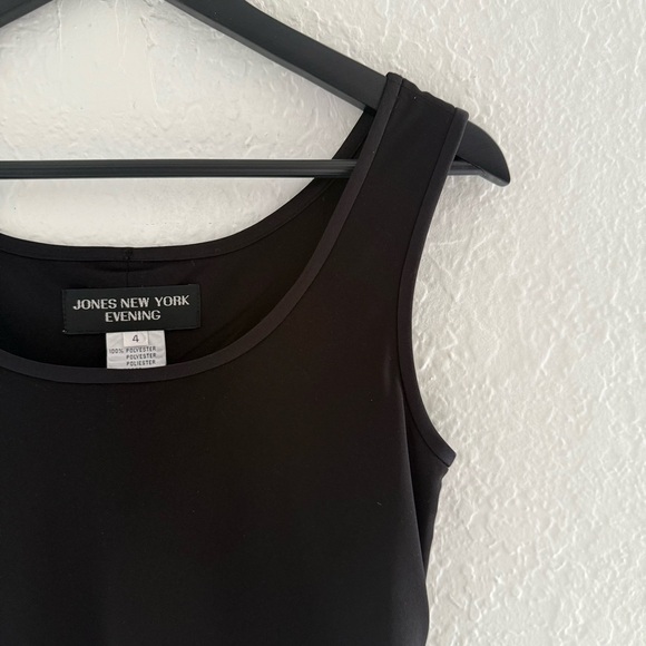 Vintage Jones New York Black Chic Dress - Picture 2 of 3